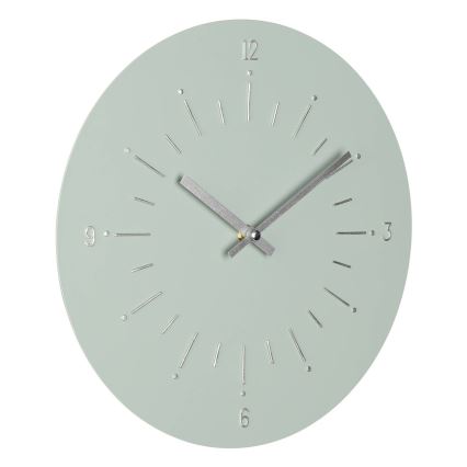 Eglo - Стенен часовник 1xAA Ø 30 см зелен