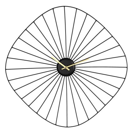 Eglo - Стенен часовник 1xAA 60x60 см черен