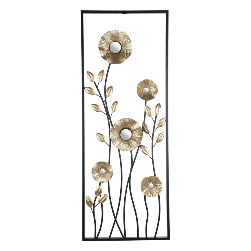 Eglo - Декорация за стена 100x38,5 см черен/златист