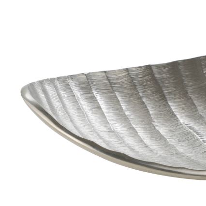 Eglo - Декоративен поднос 18,5x26 см сребрист