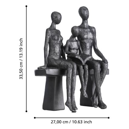 Eglo - Декорация 33,5x27 см смола