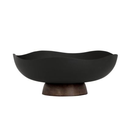 Eglo - Декоративен поднос Ø 25 см черен