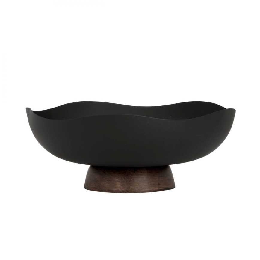 Eglo - Декоративен поднос Ø 25 см черен