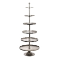 Eglo 427652 - Сервировъчна стойка BABIRIK 206x79 см, сребриста
