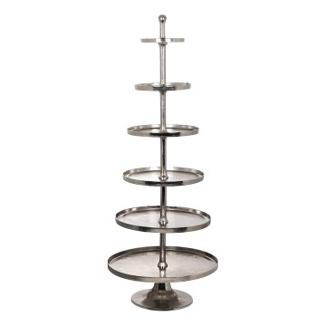 Eglo 427652 - Сервировъчна стойка BABIRIK 206x79 см, сребриста