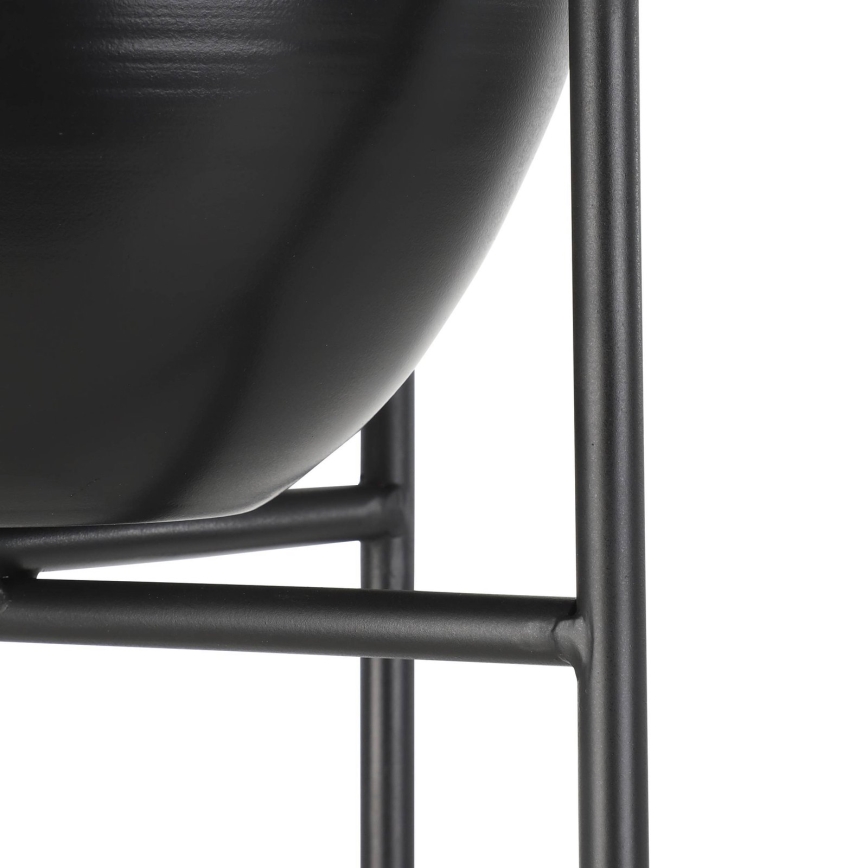 Eglo - Метална саксия 73x23,5 см черен