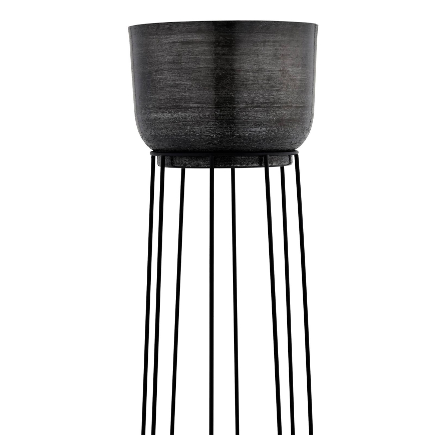 Eglo - К-кт 3x Метална саксия черен