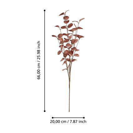 Eglo - Изкуствено цвете 66 см червен