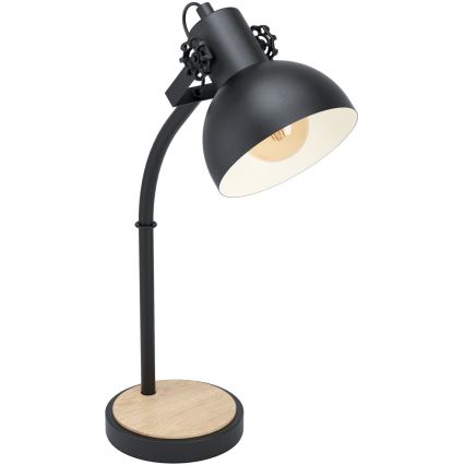Eglo 43165 - Настолна лампа LUBENHAM 1xE27/28W/230V