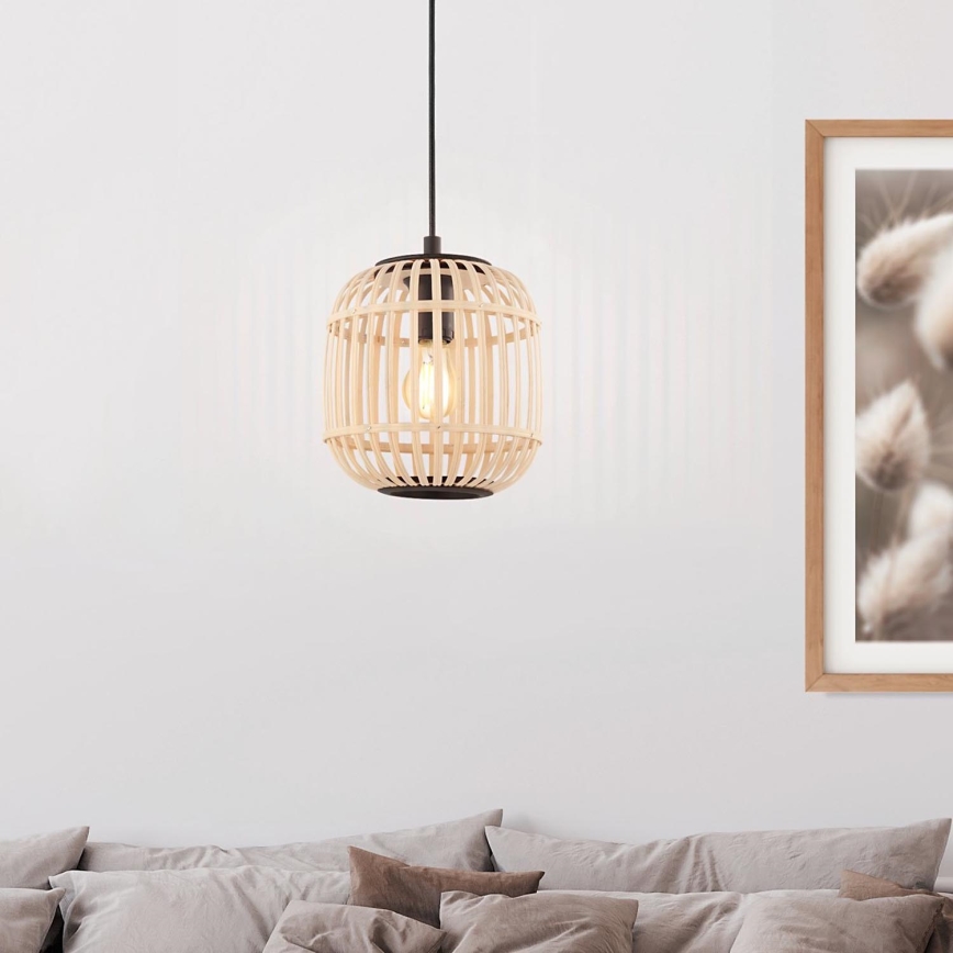 Eglo 43231 - Полилей на верижка BORDESLEY 1xE27/28W/230V дм. 210mm