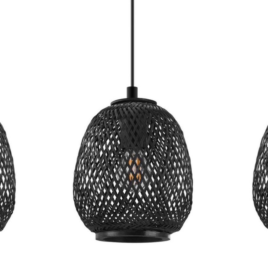 Eglo - Полилей на въже 3xE27/40W/230V