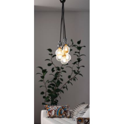 Eglo - Полилей на въже 5xE27/10W/230V