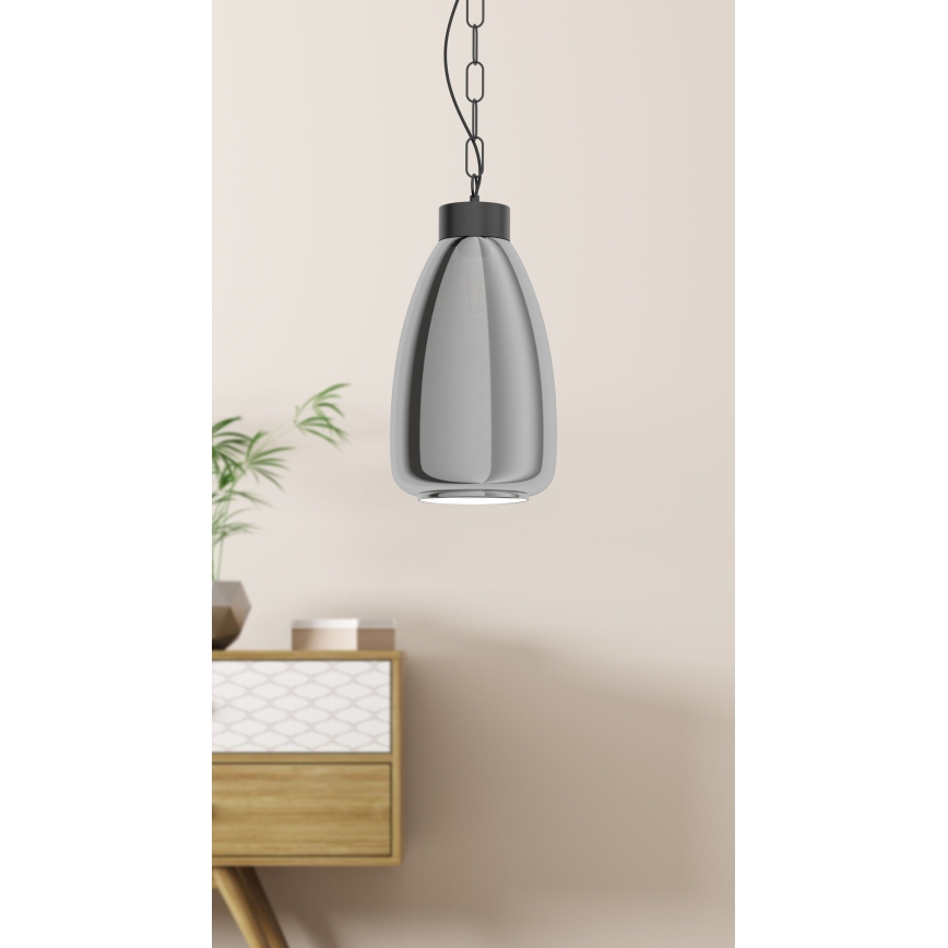 Eglo - Полилей на въже 2xE27/40W/230V