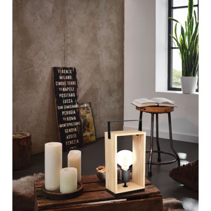 Eglo - Настолна лампа 1xE27/40W/230V