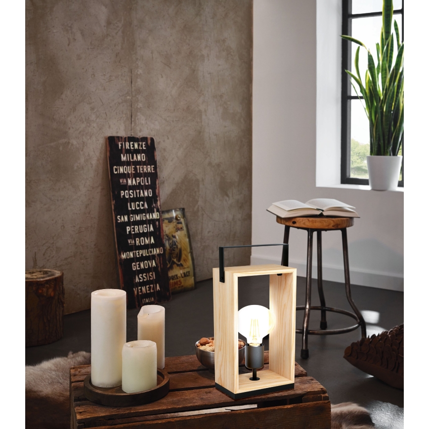 Eglo - Настолна лампа 1xE27/40W/230V