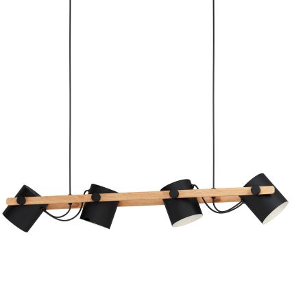 Eglo - Полилей на въже 4xE27/28W/230V