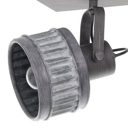 Eglo 43445 - Точково осветително тяло TURROCK 2xE27/28W/230V