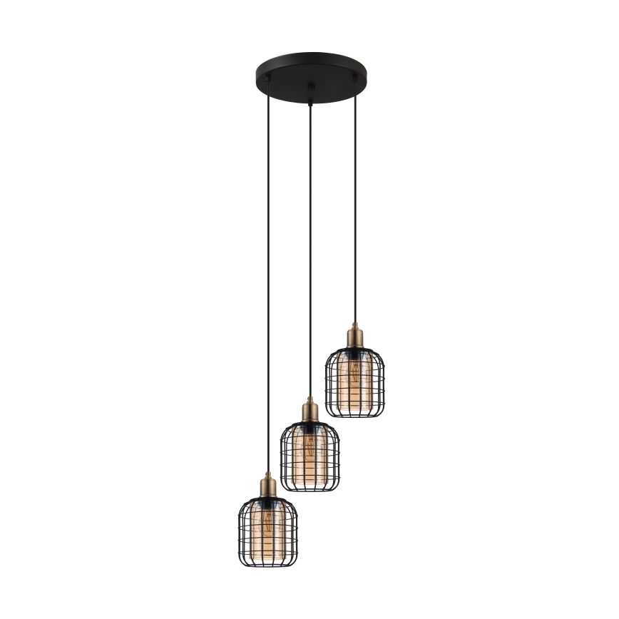 Eglo - Висящ полилей 3xE27/40W/230V