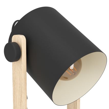 Eglo - Настолна лампа 1xE27/28W/230V - FSC сертифицирано