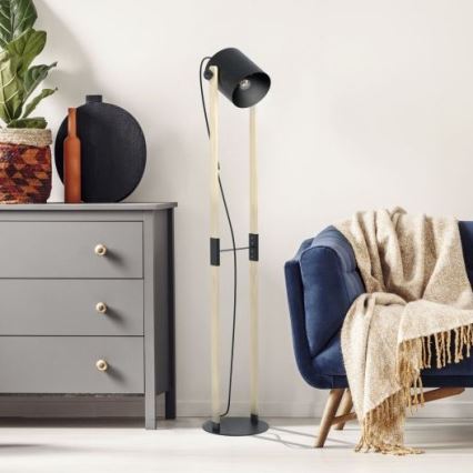 Eglo - Подова лампа 1xE27/28W/230V