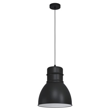 Eglo - Висящ полилей 1xE27/60W/230V черен
