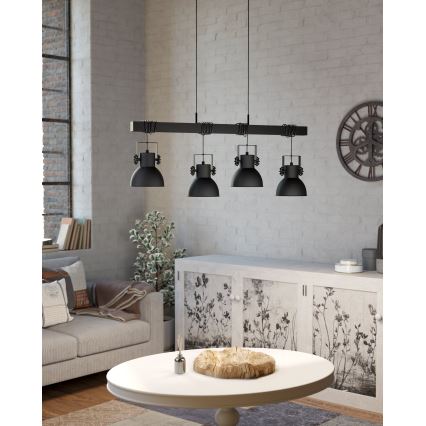 Eglo - Пендел 4xE27/40W/230V