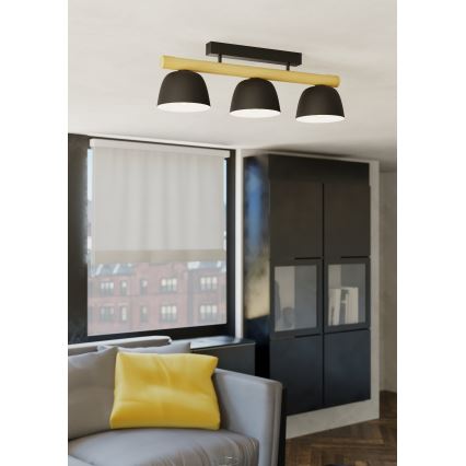 Eglo - Полилей за повърхностен монтаж 3xE27/40W/230V