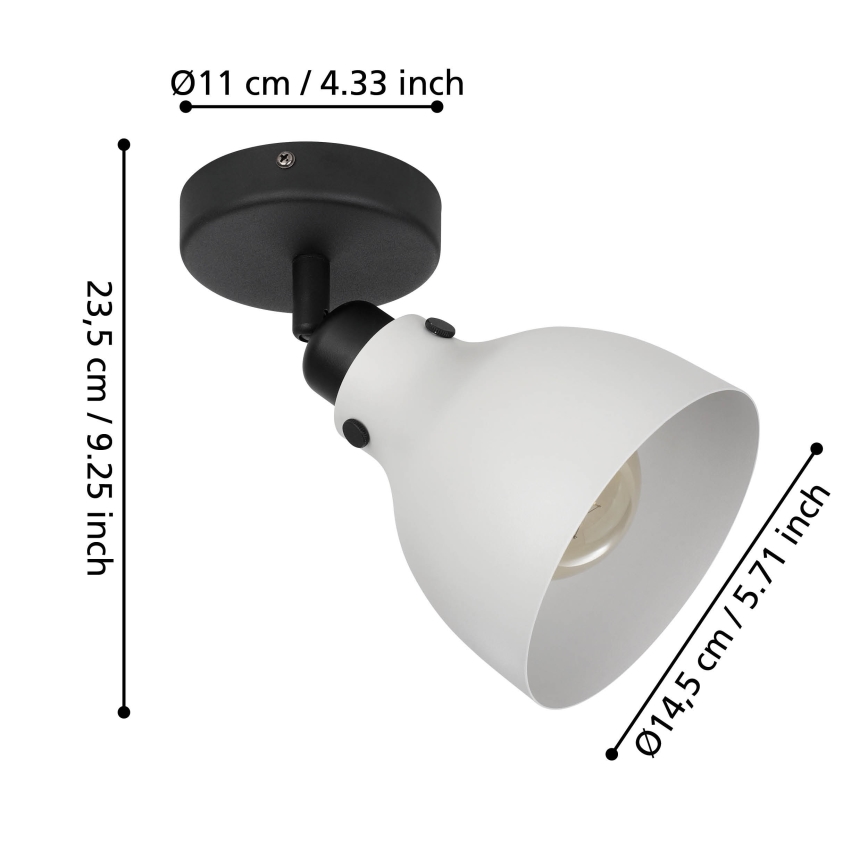 Eglo 43827 - Спот MATLOCK 1xE27/40W/230V