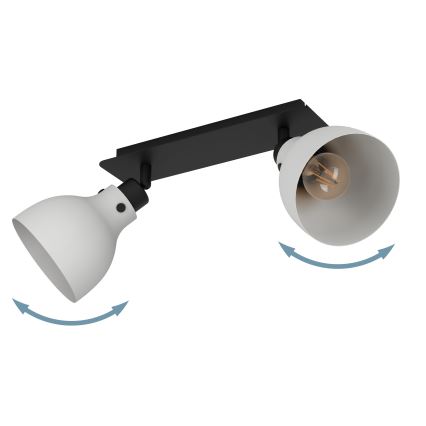 Eglo 43828 - Спот MATLOCK 2xE27/40W/230V