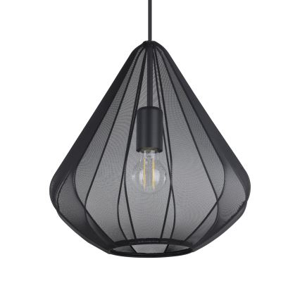 Eglo - Пендел 1xE27/40W/230V Ø 33,5 см черен