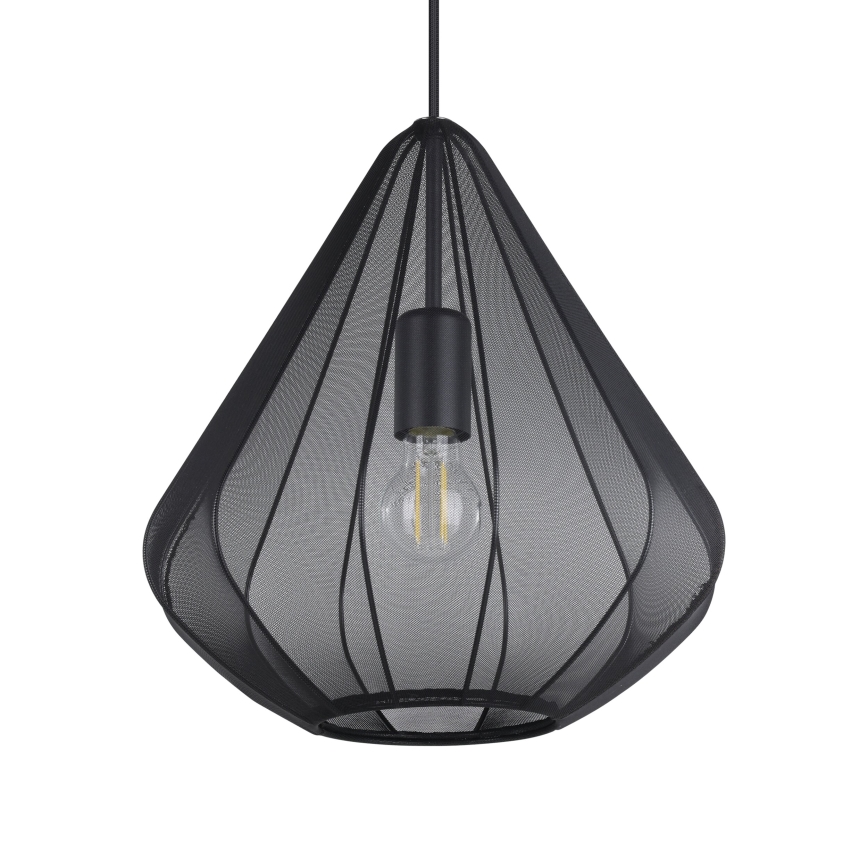 Eglo - Пендел 1xE27/40W/230V Ø 33,5 см черен