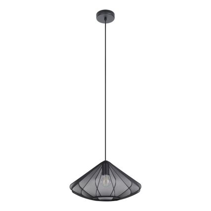 Eglo - Пендел 1xE27/40W/230V Ø 42,5 см черен