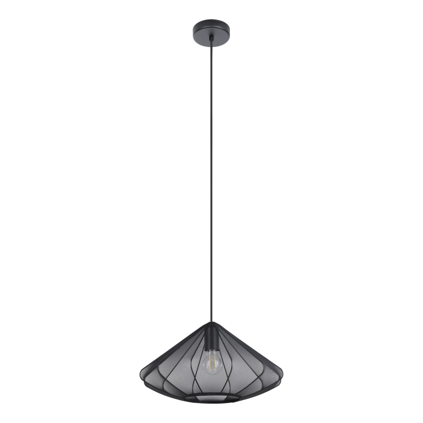 Eglo - Пендел 1xE27/40W/230V Ø 42,5 см черен