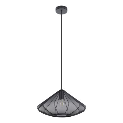 Eglo - Пендел 1xE27/40W/230V Ø 42,5 см черен