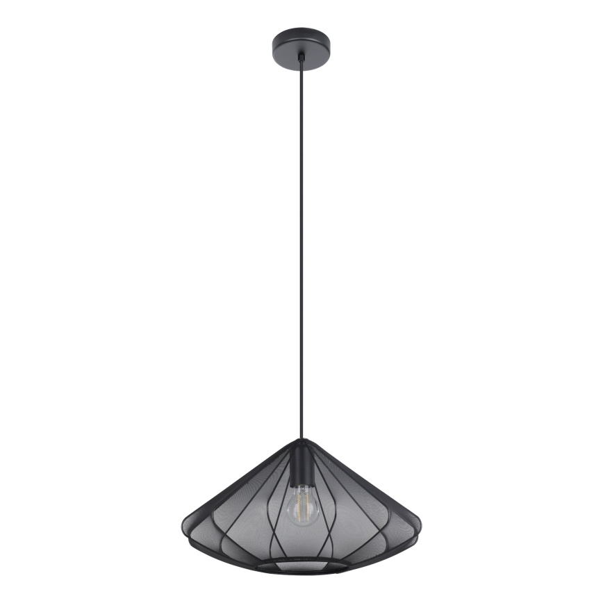 Eglo - Пендел 1xE27/40W/230V Ø 42,5 см черен
