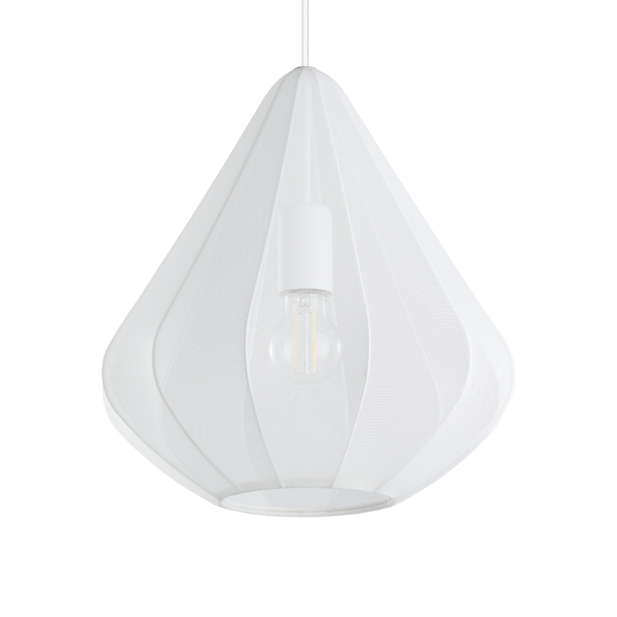 Eglo - Пендел 1xE27/40W/230V Ø 33,5 см бял