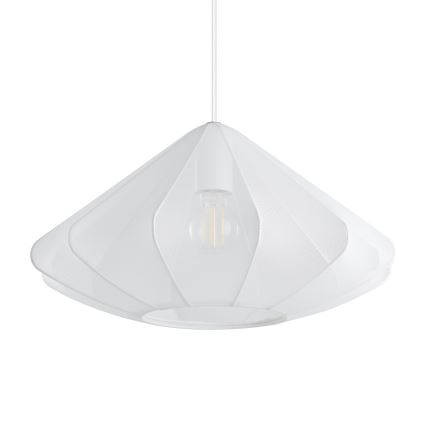 Eglo - Пендел 1xE27/40W/230V Ø 42,5 см бял
