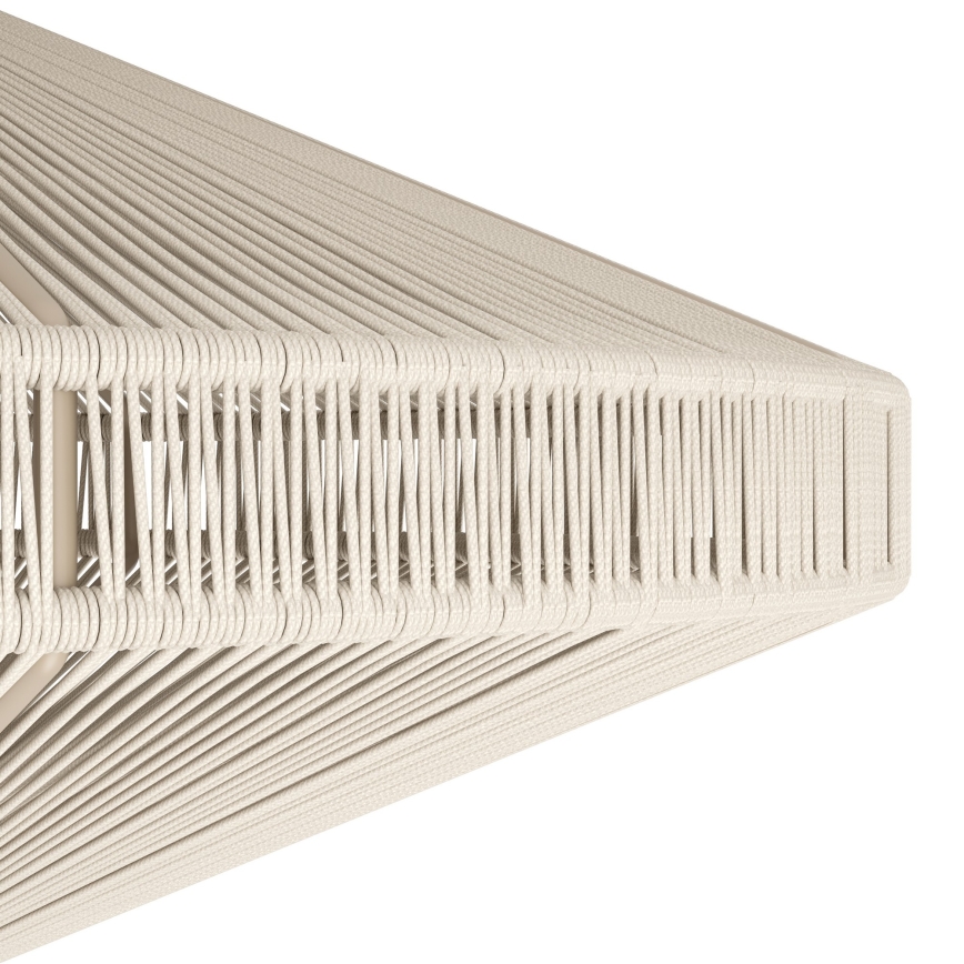 Eglo - Таванно осветително тяло 1xE27/40W/230V, Ø 38 см, кремаво