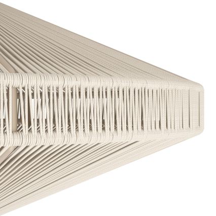 Eglo - Полилей на кабел 1xE27/40W/230V кремав