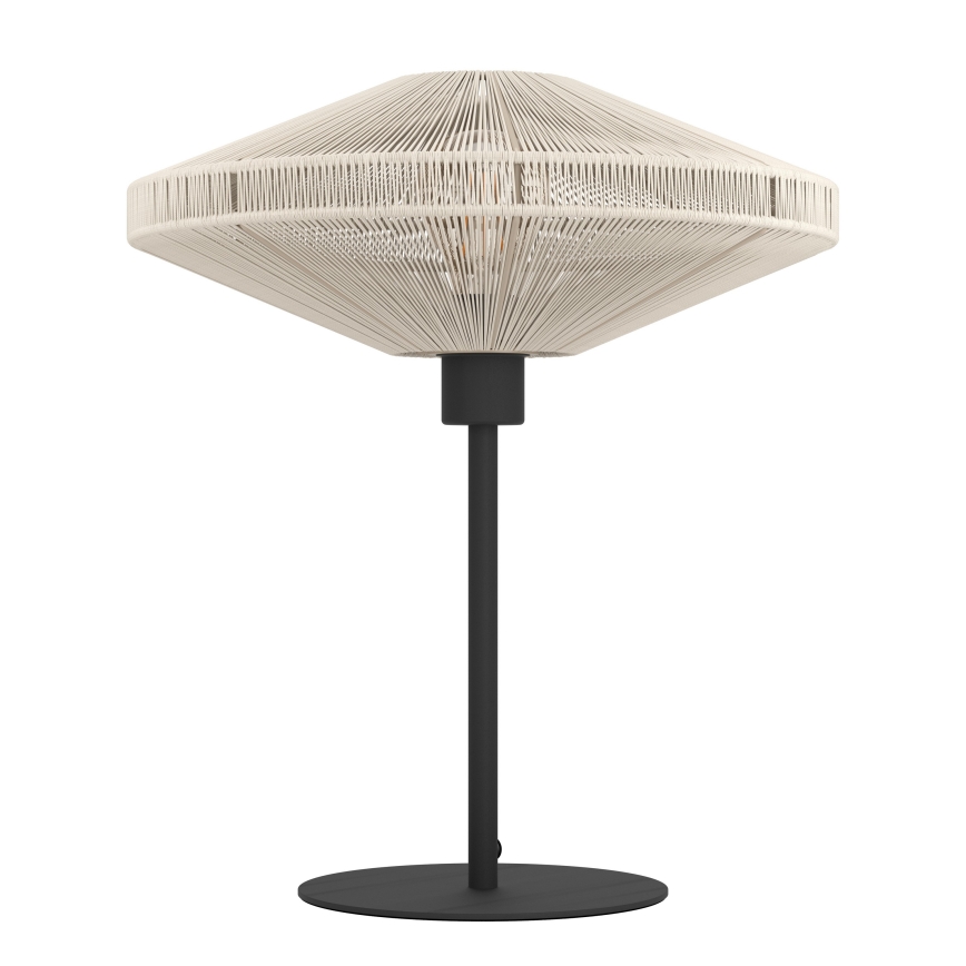 Eglo - Настолна лампа 1xE27/40W/230V кремава