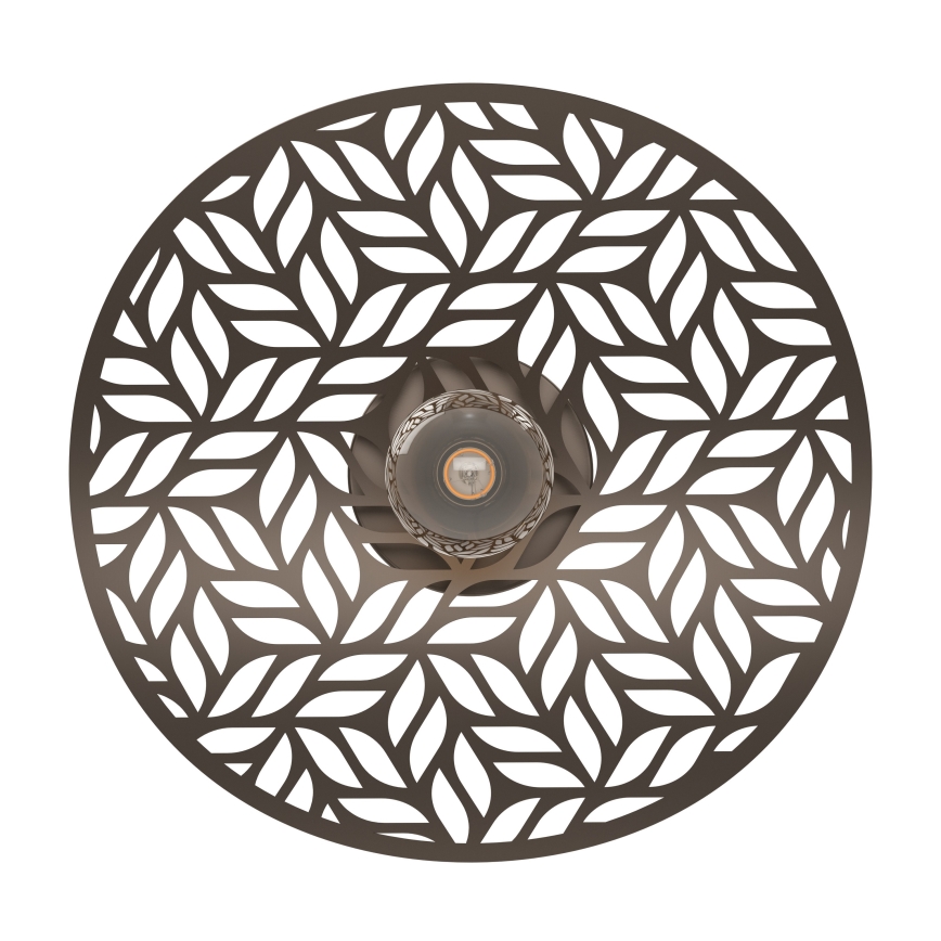 Eglo - Плафон Ø 40 cm, 1xE27/60W/230V, бронзов