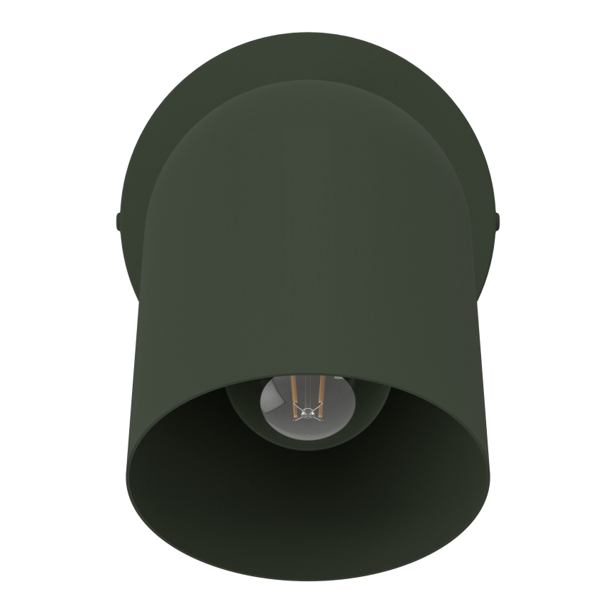 Eglo - Стенно точково осветително тяло 1xE14/40W/230V зелено