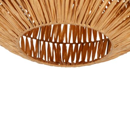 Eglo - Таванно осветително тяло 1xE27/40W/230V Ø 38 см кафяво