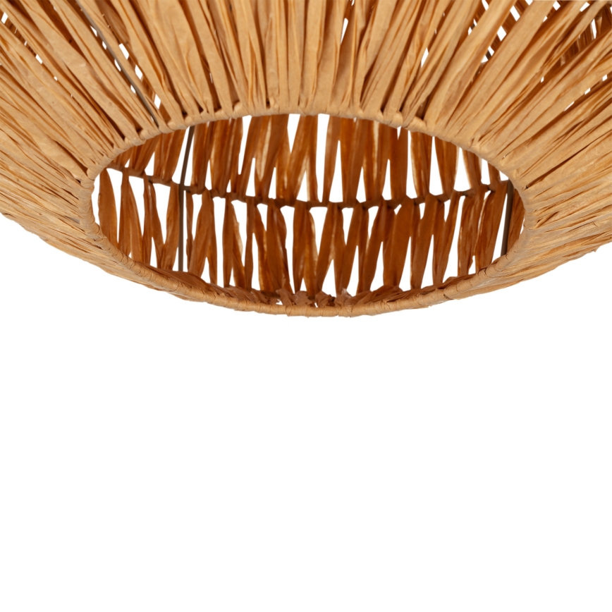 Eglo - Таванно осветително тяло 1xE27/40W/230V Ø 38 см кафяво