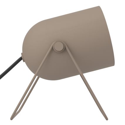 Eglo - Настолна лампа 1xE14/8W/230V бежова