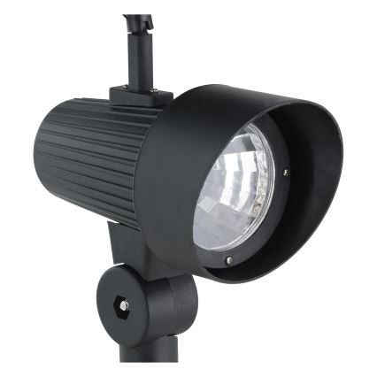 Eglo - Комплект от 3 LED соларни осветителни тела със сензор LED/200 mAh IP44 черен