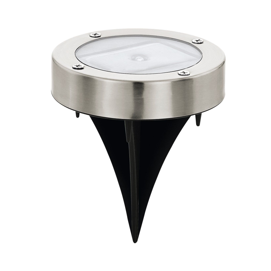Eglo 48777 - LED соларно осветително тяло със сензор LED/0,07W/1,2V 200 mAh матов хром