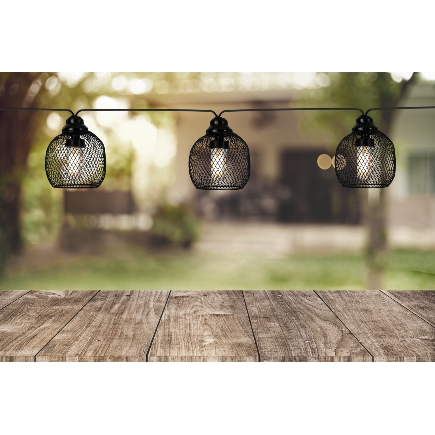 Eglo 48964 - LED соларна гирлянда 8xLED/3m 600 mAh IP44
