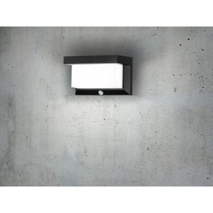 Eglo - LED соларен стенен осветител с сензор LED/3,84W/3,7V 2000 mAh IP44