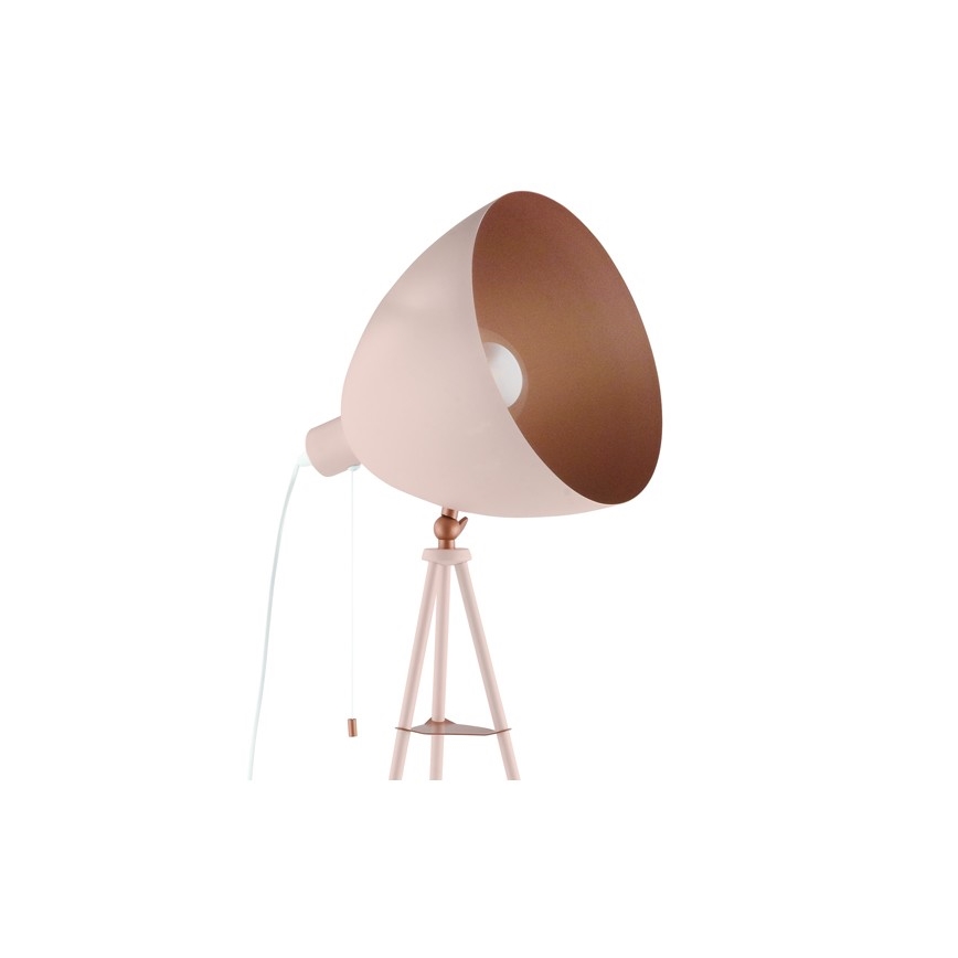 EGLO 49039 - Подова лампа CHESTER-P 1xE27/60W/230V